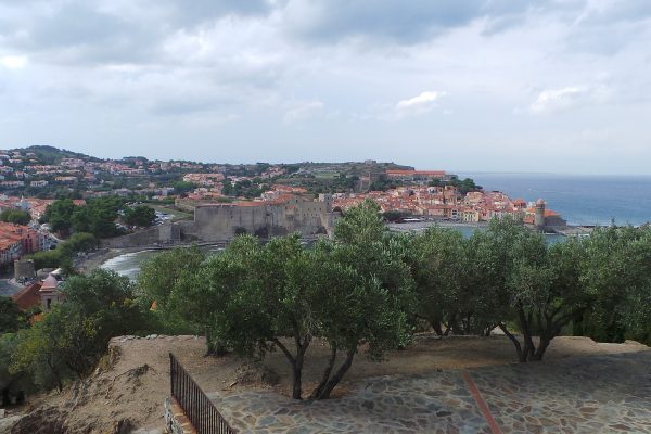 Collioure village dans le 66, en bord de plage